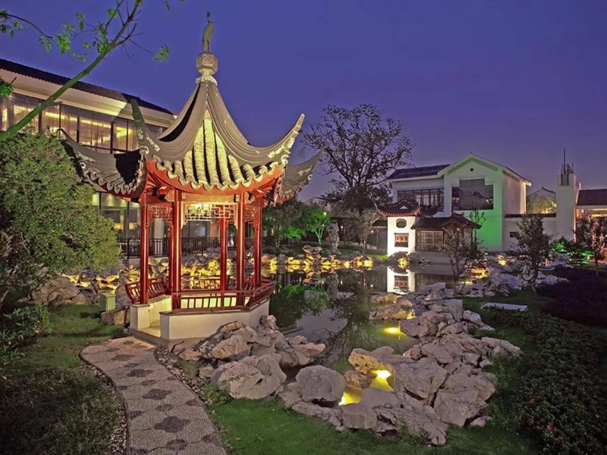 Garden Hotel Suzhou Сучжоу Экстерьер фото